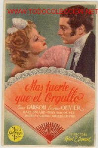  Foglietti di film di film antichi di cinema: Mas fuerte que el orgullo - Folleto de cine