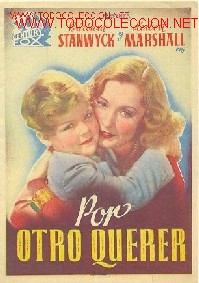 Foglietti di film di film antichi di cinema: Por otro querer
