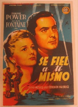 Cine: Se fiel a ti mismo