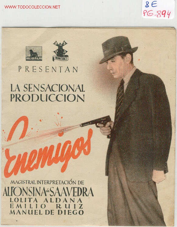 Cine: (PG-894) PROGRAMA ENEMIGOS