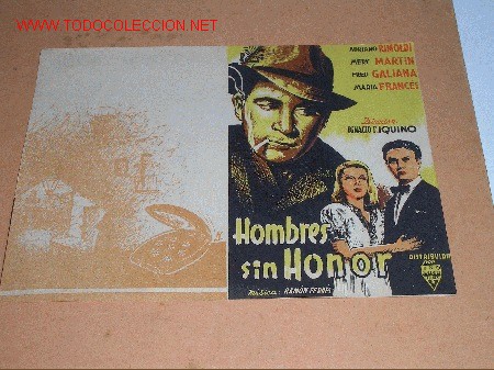 Cine: HOMBRES SIN HONOR - Foto 1