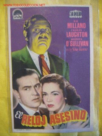 Cine: El reloj asesino - Foto 1