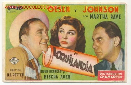 Cine: LOQUILANDIA - PROGRAMA CON PUBLICIDAD AL DORSO (VER IMAGEN COMPLEMENTARIA) - Foto 1