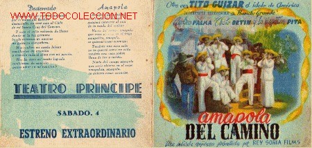 Cine: AMAPOLA DEL CAMINO - Foto 1