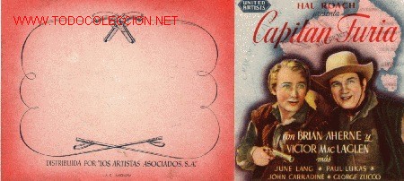 Cine: CAPITAN FURIA - Foto 1