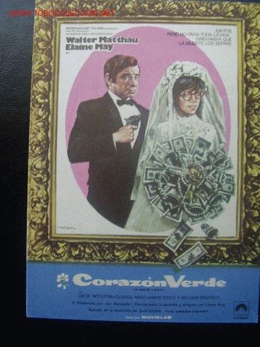 Cine: CORAZON VERDE. Walter Matthau - Foto 1