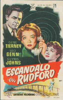 ESCANDALO EN RUDFORD