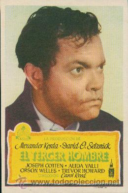 Cine: EL TERCER HOMBRE (sin publicidad) - Foto 1