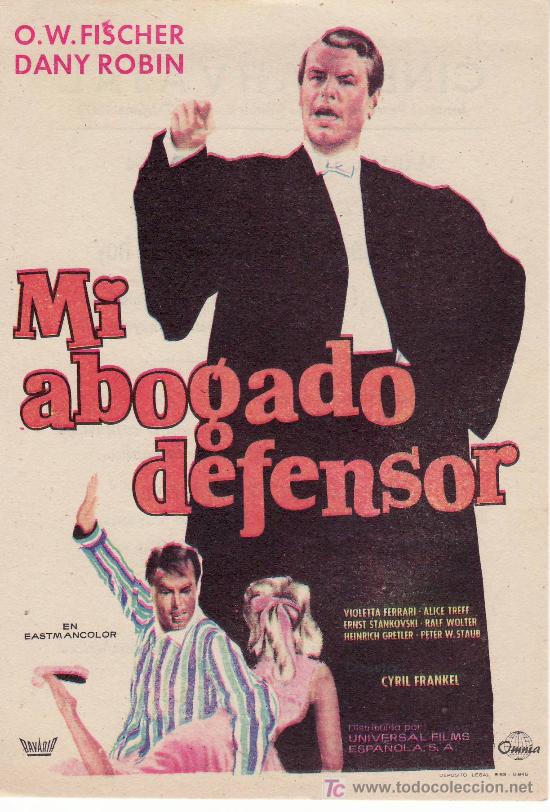 Cine: MI ABOGADO DEFENSOR.CON PROPAGANDA.. - Foto 1