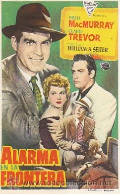 Cine: Alarma en la frontera con Fred Mac Murray - Foto 1