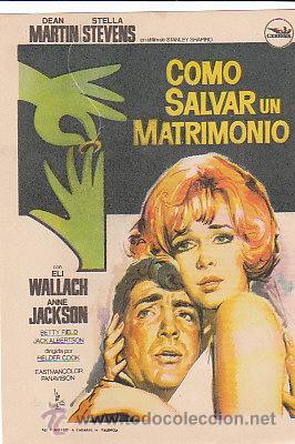 Cine: COMO SALVAR UN MATRIMONIO - Foto 1
