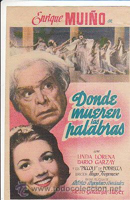 Cine: donde mueren las palabras - Foto 1