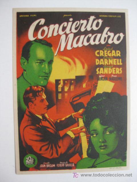 Cine: CONCIERTO MACABRO - SOLIGO - Foto 1