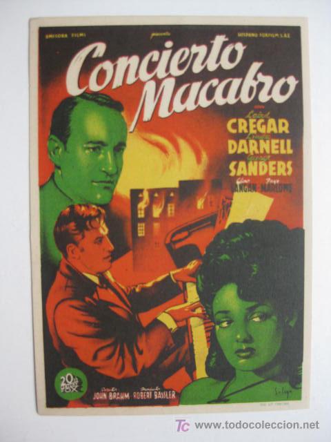 Cine: CONCIERTO MACABRO - SOLIGO - Foto 1