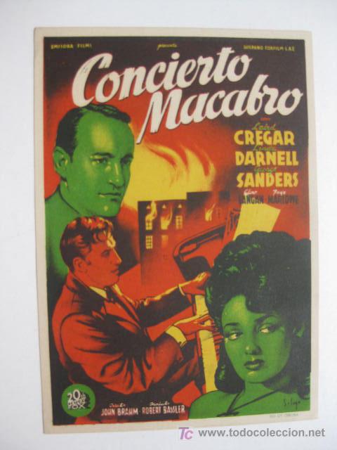 Cine: CONCIERTO MACABRO - SOLIGO - Foto 1