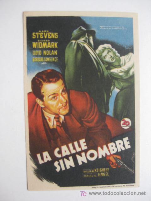Cine: LA CALLE SIN NOMBRE. -  SOLIGO - Foto 1