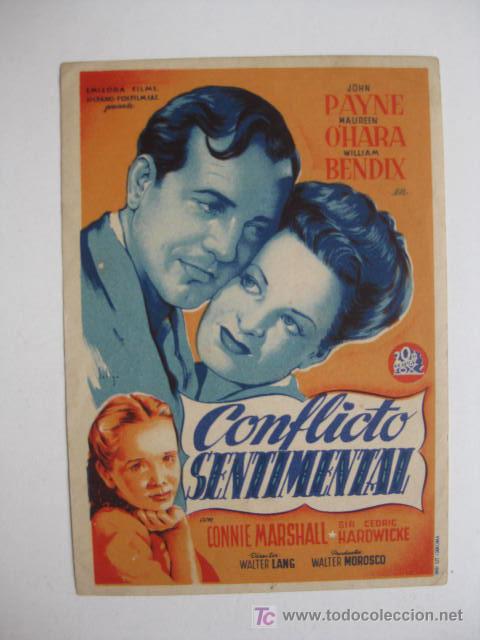 Cine: CONFLICTO SENTIMENTAL - SOLIGO - Foto 1