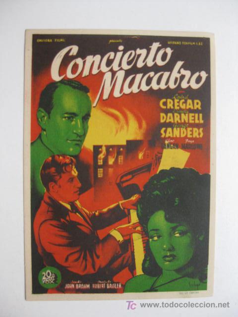 Cine: CONCIERTO MACABRO - SOLIGO - Foto 1
