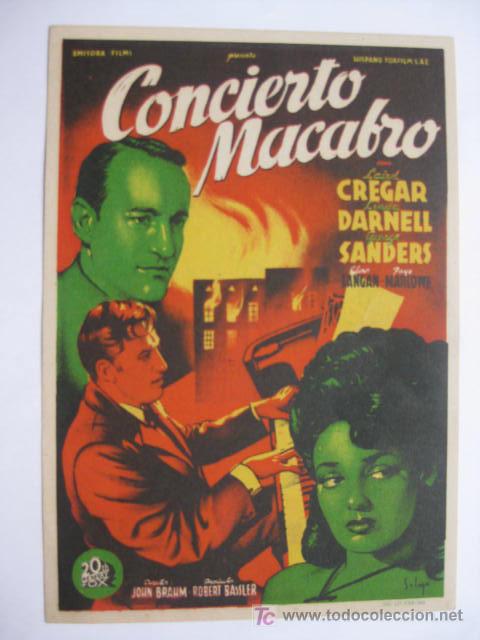 Cine: CONCIERTO MACABRO - SOLIGO - Foto 1