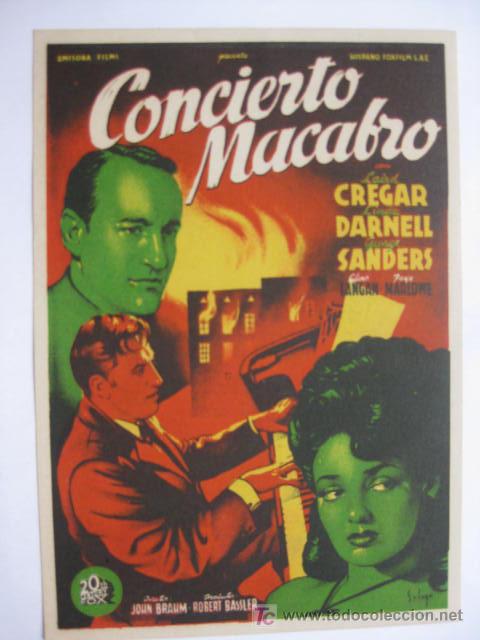 Cine: CONCIERTO MACABRO - SOLIGO - Foto 1