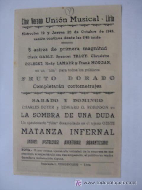 Cine: MATANZA INFERNAL  - SOLIGO - Foto 2