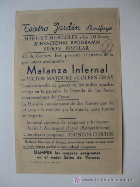 Cine: MATANZA INFERNAL  - SOLIGO - Foto 2