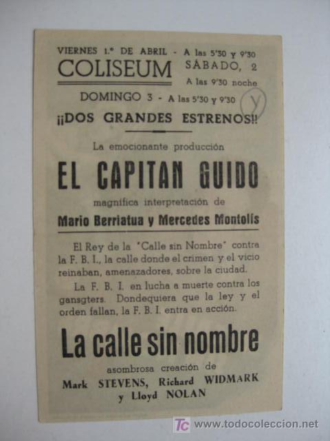 Cine: LA CALLE SIN NOMBRE. -  SOLIGO - Foto 2