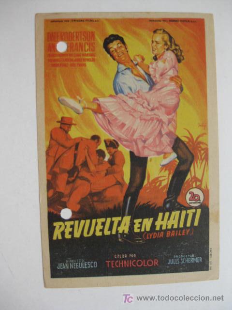 Cine: REVUELTA EN HAITI . -  SOLIGO - Foto 1