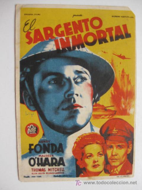 Cine: EL SARGENTO INMORAL.-  SOLIGO - Foto 1