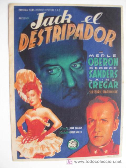 Cine: JACK EL DESTRIPADOR. -  SOLIGO - Foto 1