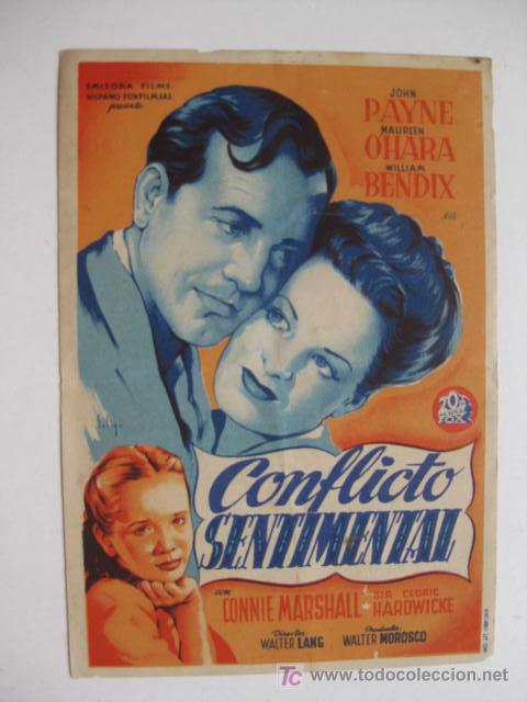 Cine: CONFLICTO SENTIMENTAL - SOLIGO - Foto 1