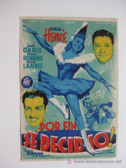 Cine: POR FIN SE DECIDIO .-   SOLIGO - Foto 1