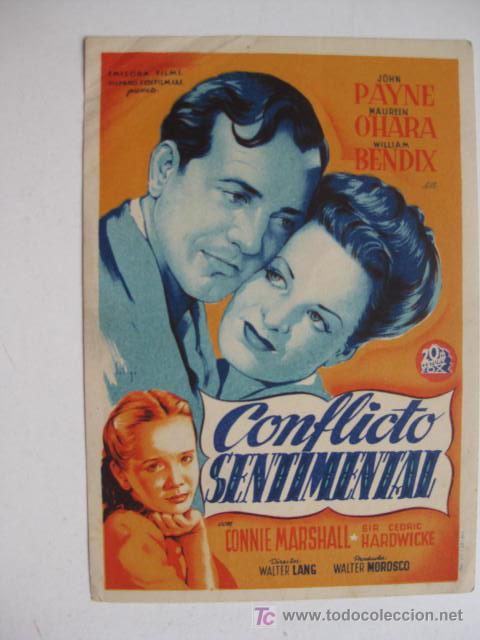 Cine: CONFLICTO SENTIMENTAL - SOLIGO - Foto 1