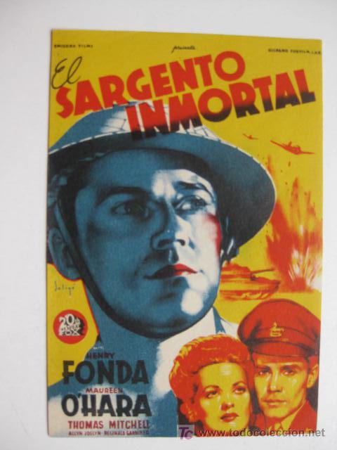 Cine: EL SARGENTO INMORAL.-  SOLIGO - Foto 1