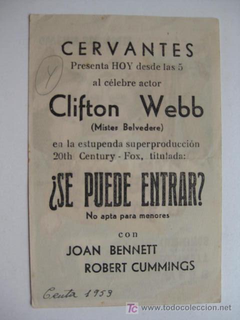 Cine: &iquest; SE PUEDE ENTRAR? .-  SOLIGO - Foto 2