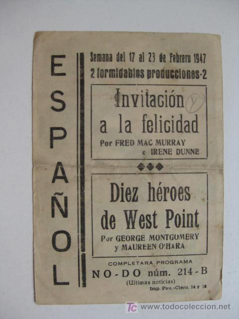 Cine: DIEZ HEROES DE WEST POINT - SOLIGO - Foto 2