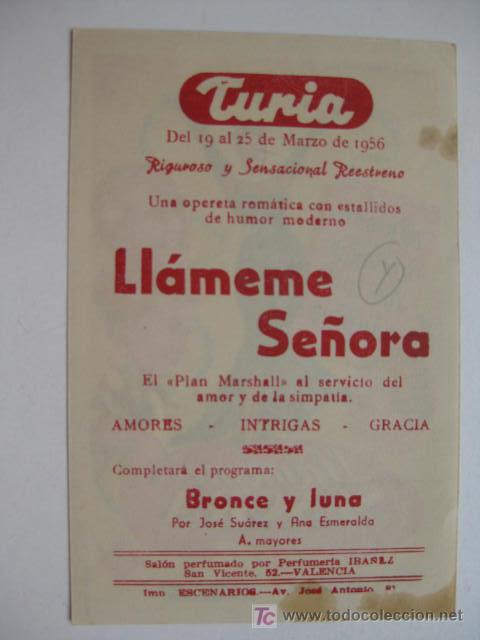 Cine: LLAMEME SE&Ntilde;ORA .-   SOLIGO - Foto 2