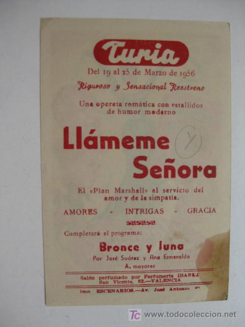 Cine: LLAMEME SE&Ntilde;ORA .-   SOLIGO - Foto 2