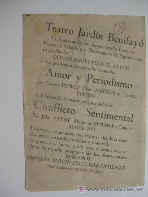 Cine: CONFLICTO SENTIMENTAL - SOLIGO - Foto 2