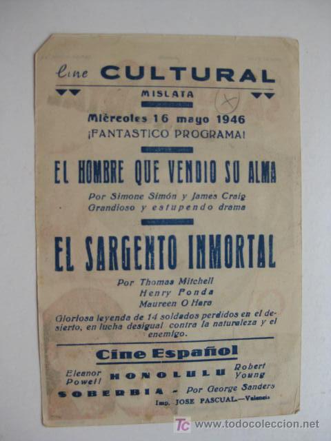 Cine: EL SARGENTO INMORAL.-  SOLIGO - Foto 2