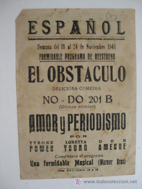 Cine: AM0R Y PERIODISMO  - SOLIGO - Foto 2