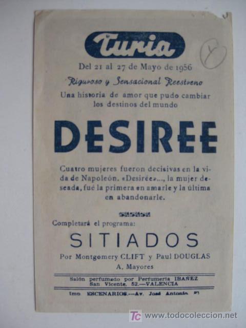 Cine: DESIREE (DESEADA). -  SOLIGO - Foto 2