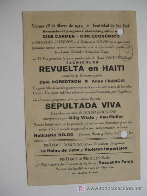 Cine: REVUELTA EN HAITI . -  SOLIGO - Foto 2
