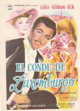 Cine: el conde de Luxemburgo - Foto 1