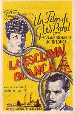 Cine: LA ESCLAVA BLANCA - Foto 1