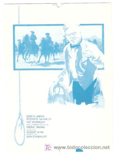 Cine: LA LEY DE LA HORCA PROGRAMA SENCILLO MGM JAMES CAGNEY D - Foto 1
