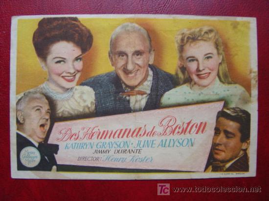 Cine: DOS HERMANAS DE BOSTON - Foto 1