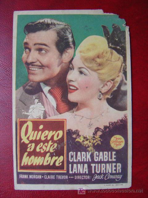 Cine: QUIERO A ESTE HOMBRE - Foto 1