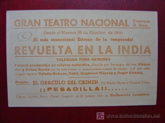 Cine: REVUELTA EN LA INDIA - Foto 2