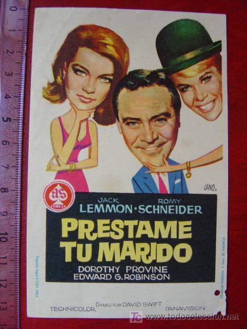 Cine: PRESTAME TU MARIDO - Foto 1